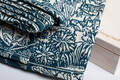 Baby Wrap, Jacquard Weave (48% merino wool, 29% cotton, 12% cashmere, 11% silk) - HORIZONS VERGE - TEN YEARS OF LENNYLAMB  - size XS #babywearing