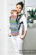 Mochila LennyUp, talla estándar, tejido jaquard 100% algodón - conversión de fular POSITIVE VIBES #babywearing