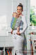 Żakardowa chusta do noszenia dzieci, bawełna - POSITIVE VIBES- rozmiar L #babywearing