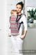 Mochila LennyUp, talla estándar, tejido jaquard 100% algodón - conversión de fular GOOD  VIBES #babywearing
