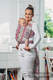 Baby Wrap, Jacquard Weave (100% cotton) - GOOD VIBES - size XL #babywearing
