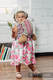 Doll Sling, Jacquard Weave, 100% cotton - GOOD VIBES  #babywearing