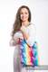 Shopping bag made of wrap fabric (100% cotton) - BUTTERFLY RAINBOW LIGHT #babywearing
