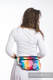 Waist Bag made of woven fabric, size large (100% cotton) - BUTTERFLY RAINBOW LIGHT #babywearing