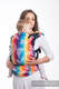 Mochila LennyUp, talla estándar, tejido jaquard 100% algodón - conversión de fular BUTTERFLY RAINBOW LIGHT #babywearing