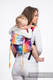 Onbuhimo SAD LennyLamb, talla Toddler, jacquard (100% algodón) - BUTTERFLY RAINBOW LIGHT #babywearing