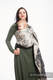 Żakardowa chusta kółkowa do noszenia dzieci, bawełna - HERBARIUM  - long 2.1m #babywearing