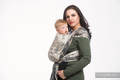 Żakardowa chusta do noszenia dzieci, bawełna - HERBARIUM - rozmiar S #babywearing