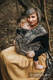 WRAP-TAI portabebé Toddler con capucha/ jacquard sarga/65% algodón, 35% seda/ QUEEN OF THE NIGHT - PAMINA #babywearing