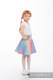 LennySkirt - Größe 152 - Big Love - Rainbow mit Grau #babywearing