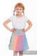 LennySkirt - size 140 - Big Love - Rainbow & Grey #babywearing