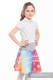 LennySkirt - talla 128 - Rainbow Lace con Gris #babywearing