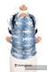 Nosidełko Ergonomiczne z tkaniny żakardowej 100% bawełna , Baby Size, FISH'KA WIELKI BŁĘKIT - Druga Generacja #babywearing