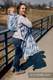 Fascia portabebè, tessitura Jacquard (100% cotone) - FISH'KA BIG BLUE - taglia M #babywearing