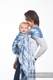 Bandolera de anillas, tejido Jacquard (100% algodón) - con plegado simple - FISH'KA BIG BLUE  - long 2.1m #babywearing