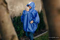 Płaszczyk przeciwdeszczowy - rozmiar S/M - Niebieski #babywearing
