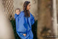 Płaszczyk przeciwdeszczowy - rozmiar L/XL - Niebieski #babywearing