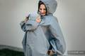 Babywearing raincoat - talla L/XL - Gris  #babywearing