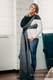 Fular Línea Básica - OBSIDIAN, tejido de sarga cruzada, 100% algodón, talla S #babywearing