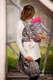 Baby Wrap, Jacquard Weave (100% cotton) - Rosette - size S #babywearing