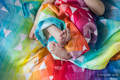 Swaddle Blanket - SWALLOWS RAINBOW LIGHT  #babywearing