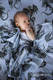 Pieluszka Bambusowa - SMOKI CZERŃ Z SZAROŚCIĄ (drugi gatunek) #babywearing