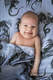 Swaddle Blanket - DRAGON BLACK & GREY (grade B) #babywearing