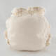 Reusable Shaped Cloth Nappy - Bamboo and Cotton - Ecru #babywearing