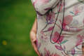 Nosidełko Ergonomiczne z tkaniny żakardowej, 100% bawełna , Baby Size, MAGNOLIA - Druga Generacja #babywearing