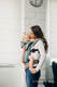 Mochila ergonómica, talla bebé, sarga cruzada 100% algodón - OASIS - Segunda generación #babywearing