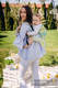 Nosidło Klamrowe ONBUHIMO z tkaniny żakardowej (100% bawełna), rozmiar Standard - FRESH LEMON #babywearing