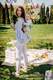 Nosidło Klamrowe ONBUHIMO z tkaniny żakardowej (100% bawełna), rozmiar Toddler -  FRESH LEMON #babywearing