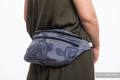 Waist Bag made of woven fabric, size large (100% cotton) - SEA ADVENTURE - CALM BAY #babywearing