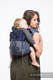 Lenny Buckle Onbuhimo baby carrier, standard size, jacquard weave (100% cotton) - SEA ADVENTURE - CALM BAY #babywearing