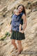 Mochila LennyUp, talla estándar, tejido jaquard 100% algodón - conversión de fular SEA ADVENTURE - CALM BAY #babywearing