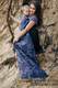 Żakardowa chusta kółkowa do noszenia dzieci, bawełna - PRZYGODA MORSKA - CICHA ZATOKA - long 2.1m #babywearing