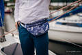 Waist Bag made of woven fabric, size large (100% cotton) - SEA STORIES #babywearing