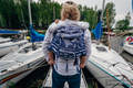 Onbuhimo de Lenny, taille TODDLER, jacquard (100% coton) - SEA STORIES #babywearing