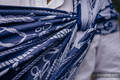 Fular, tejido jacquard (100% algodón) - SEA STORIES - talla S #babywearing