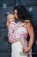 Baby Wrap, Jacquard Weave - 62% cotton, 38% silk - SYMPHONY SWEETNESS - size XL #babywearing