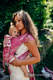 WRAP-TAI carrier Toddler with hood/ jacquard weave -  62% cotton, 38% silk - SYMPHONY SWEETNESS #babywearing