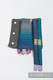 Drool Pads & Reach Straps Set, (60% cotton, 40% polyester) - LITTLE HERRINGBONE ILLUSION #babywearing