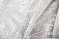 Fular, tejido jacquard (65% algodón, 35% lino) - QUEEN OF THE NIGHT - ONLY SILENCE - talla M (grado B) #babywearing
