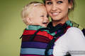 LennyUp Carrier, Standard Size, broken-twill weave 100% cotton - CAROUSEL OF COLORS #babywearing