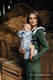 Mochila ergonómica, talla Toddler, jacquard (62% algodón, 38% seda) - SWALLOWS - OVER CLOUDS - Segunda generación #babywearing