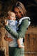 Mochila ergonómica, talla Toddler, jacquard (62% algodón, 38% seda) - SWALLOWS - OVER CLOUDS - Segunda generación #babywearing