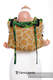 Nosidło Klamrowe ONBUHIMO z tkaniny żakardowej (100% bawełna), rozmiar Toddler - TUTTI FRUTTI - ZUCHWAŁA POMARAŃCZA #babywearing