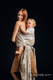 Żakardowa chusta do noszenia dzieci - (49% bawełna, 51% jedwab) - SAFARI - PUSTYNIA ZACHODNIA - rozmiar L #babywearing