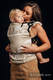 Mochila LennyUp, talla estándar, tejido jaquard, (49% algodón, 51% seda) -  SAFARI - WESTERN DESERT #babywearing