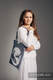 Shopping bag made of wrap fabric (100% cotton) - MOONLIGHT EAGLE  #babywearing